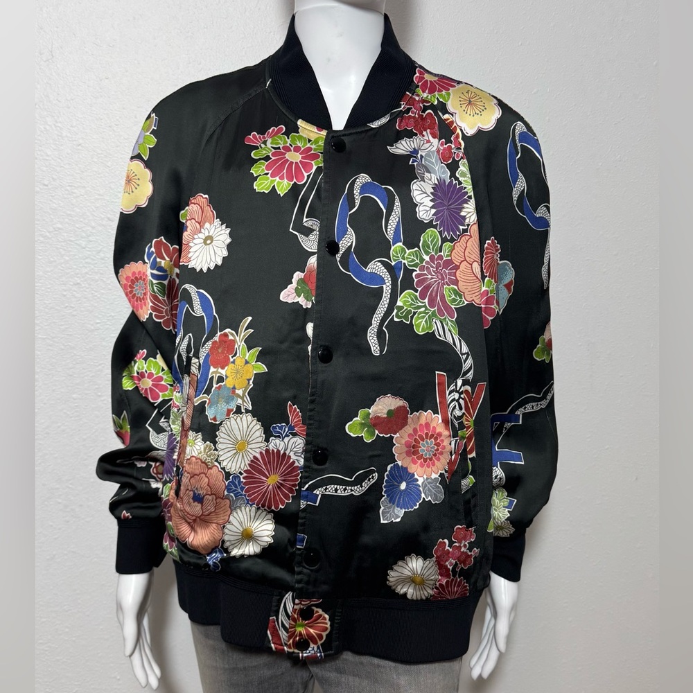 Saint Laurent, SS16 Souvenir Jacket, Snake & Chrysanthemum - Hedi Slimane EUC